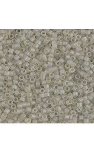 Miyuki delica Beads 11/0 - Matted transparent oyster luster DB-383